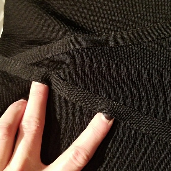 Bebe little black dress. - Picture 7 of 8